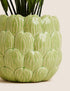 Artificial Peace Lily in Ceramic Pot